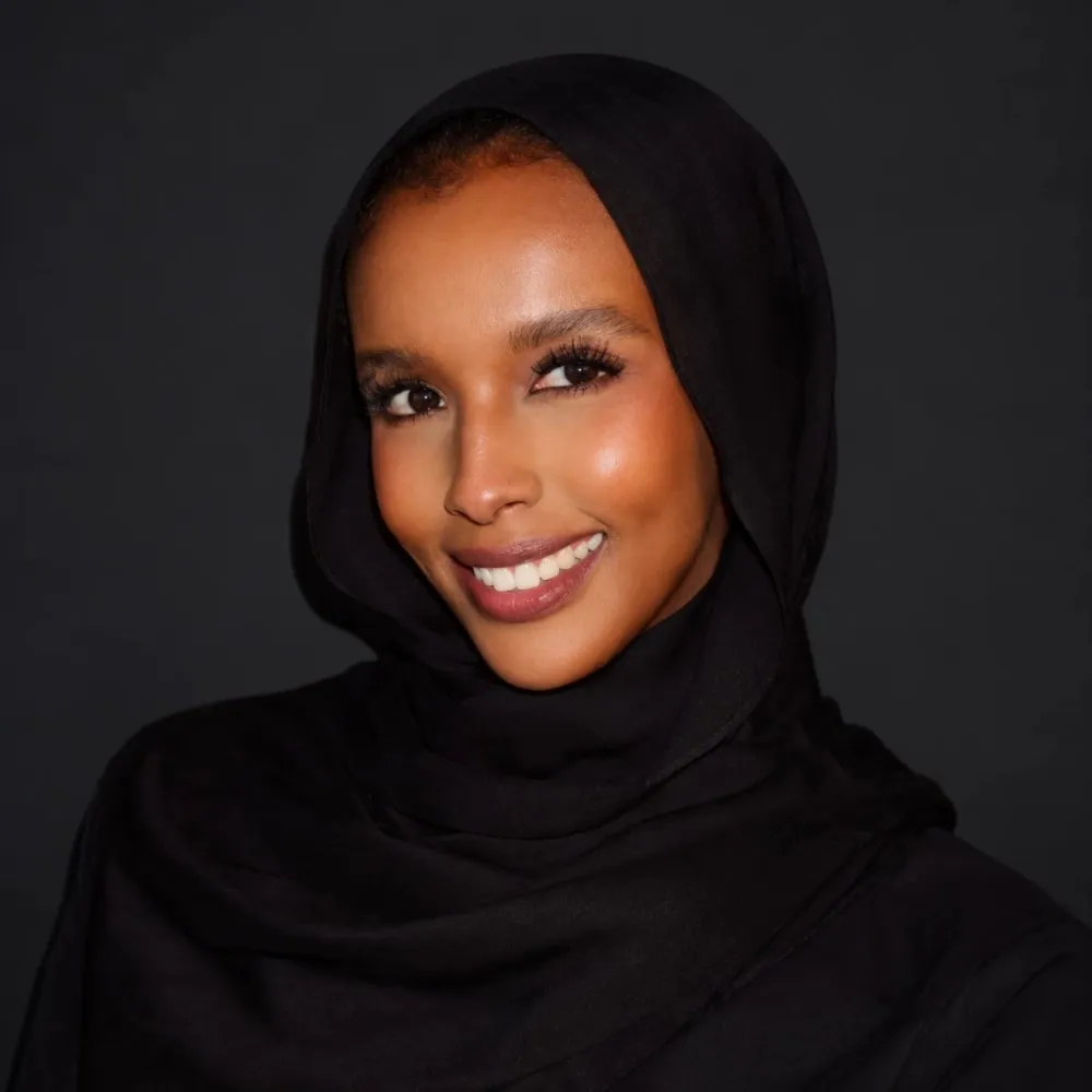 Portrait of Najma Siyad, Treasurer of Maangaar Voices